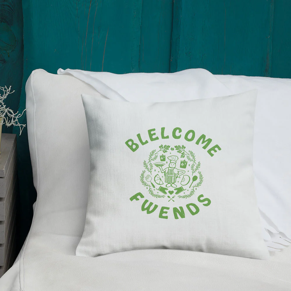 Blelcome Fwends Premium Pillow - Image 3