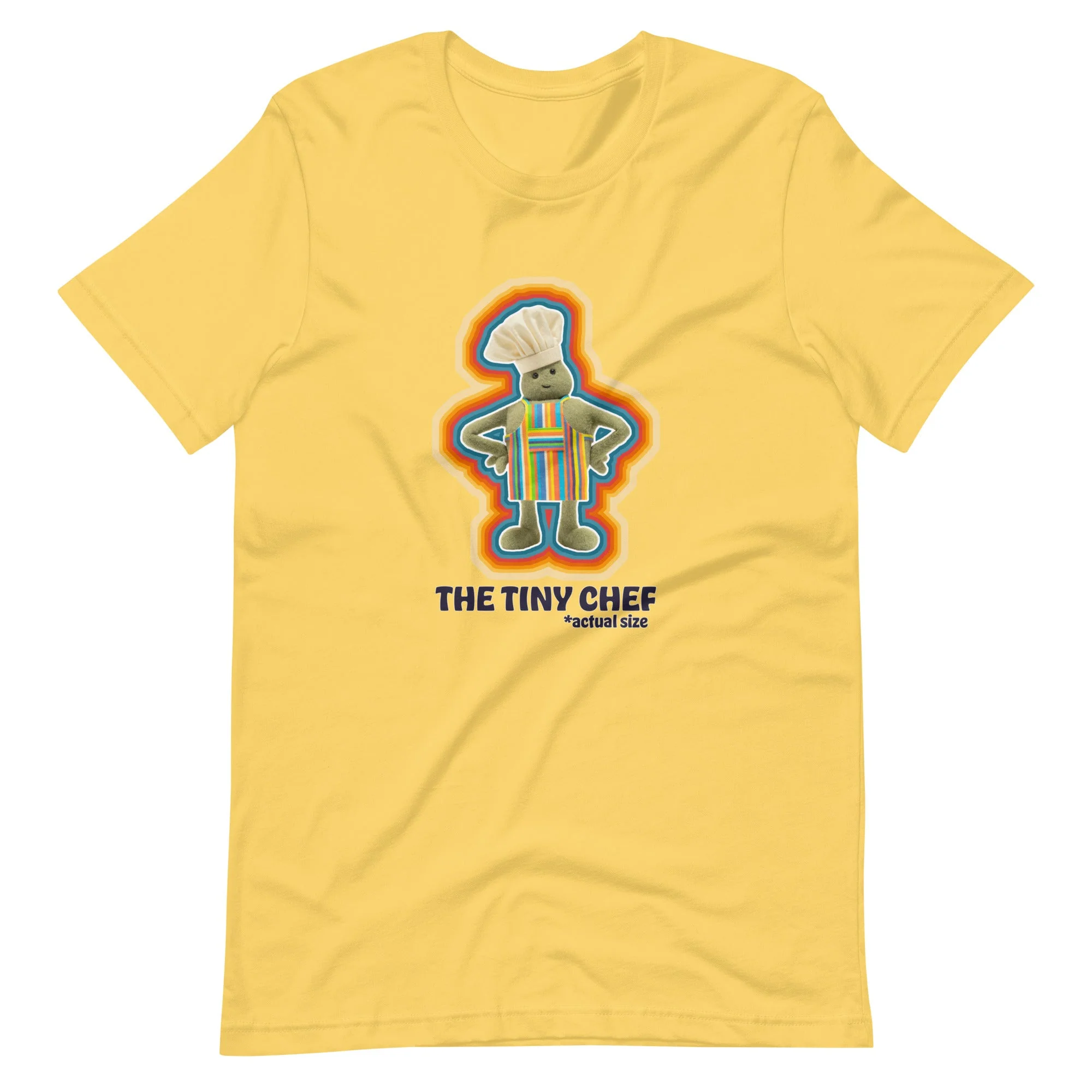 Tiny Chef Actual Size T-Shirt - Image 4