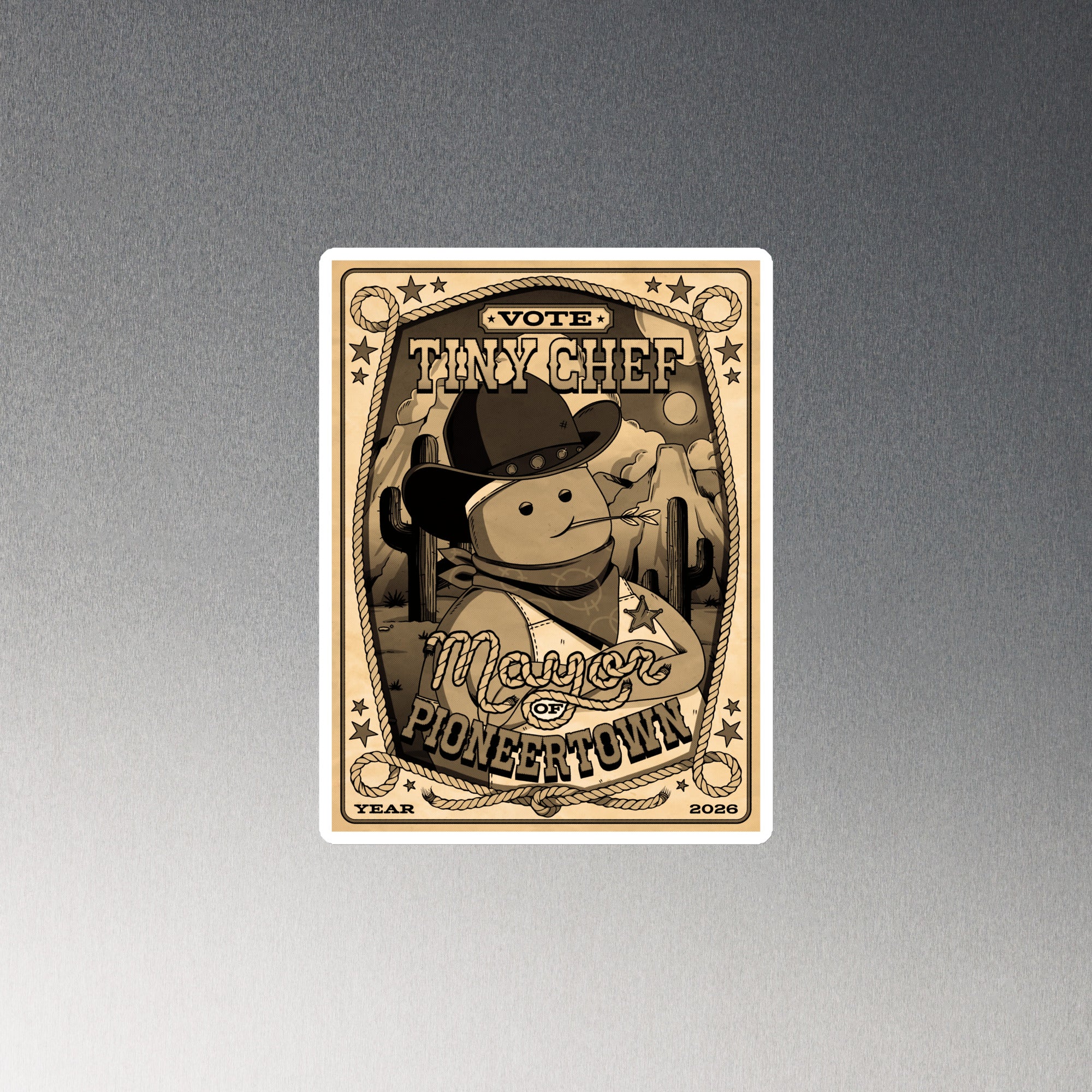 TINY CHEF FOR MAYOR: Fridge Magnets! - Image 3