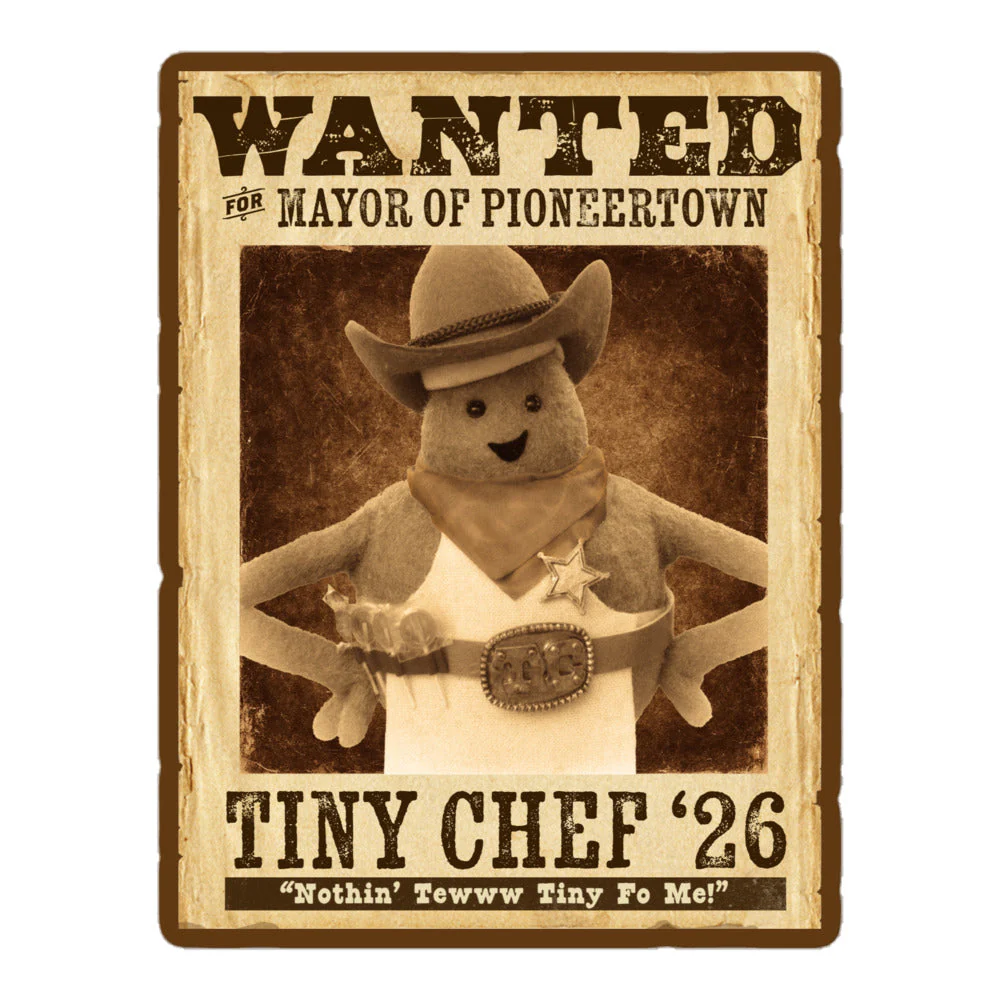TINY CHEF FOR MAYOR: Stickers! - Image 3