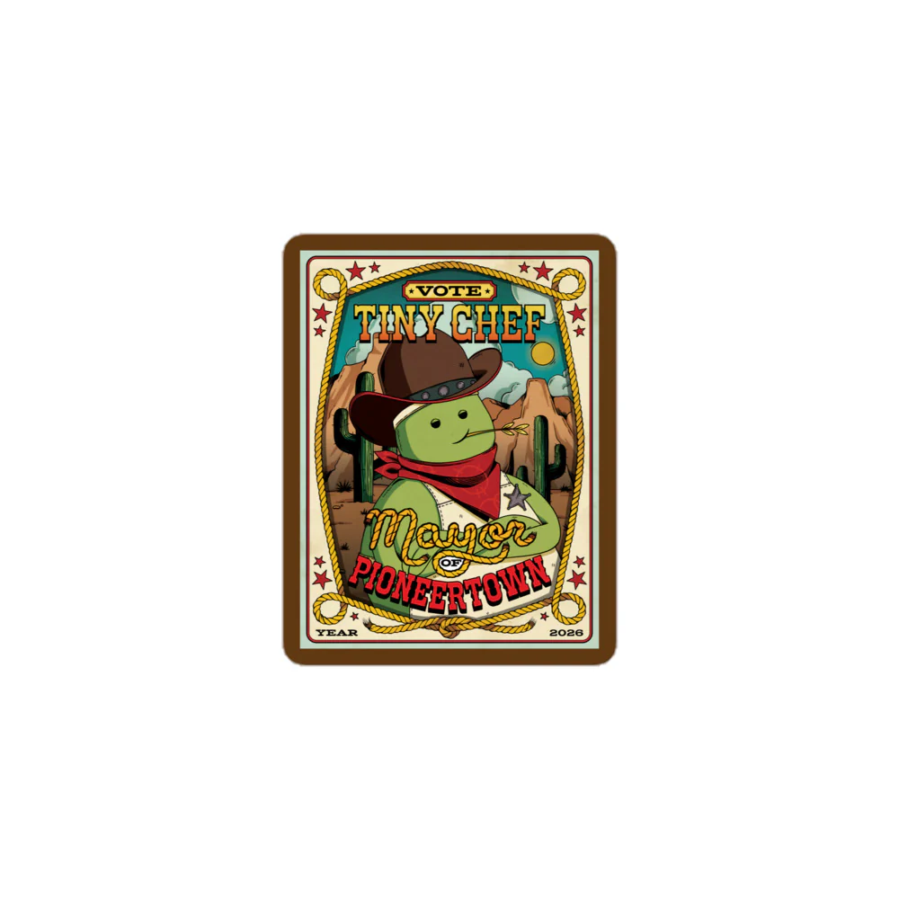 TINY CHEF FOR MAYOR: Stickers! - Image 4