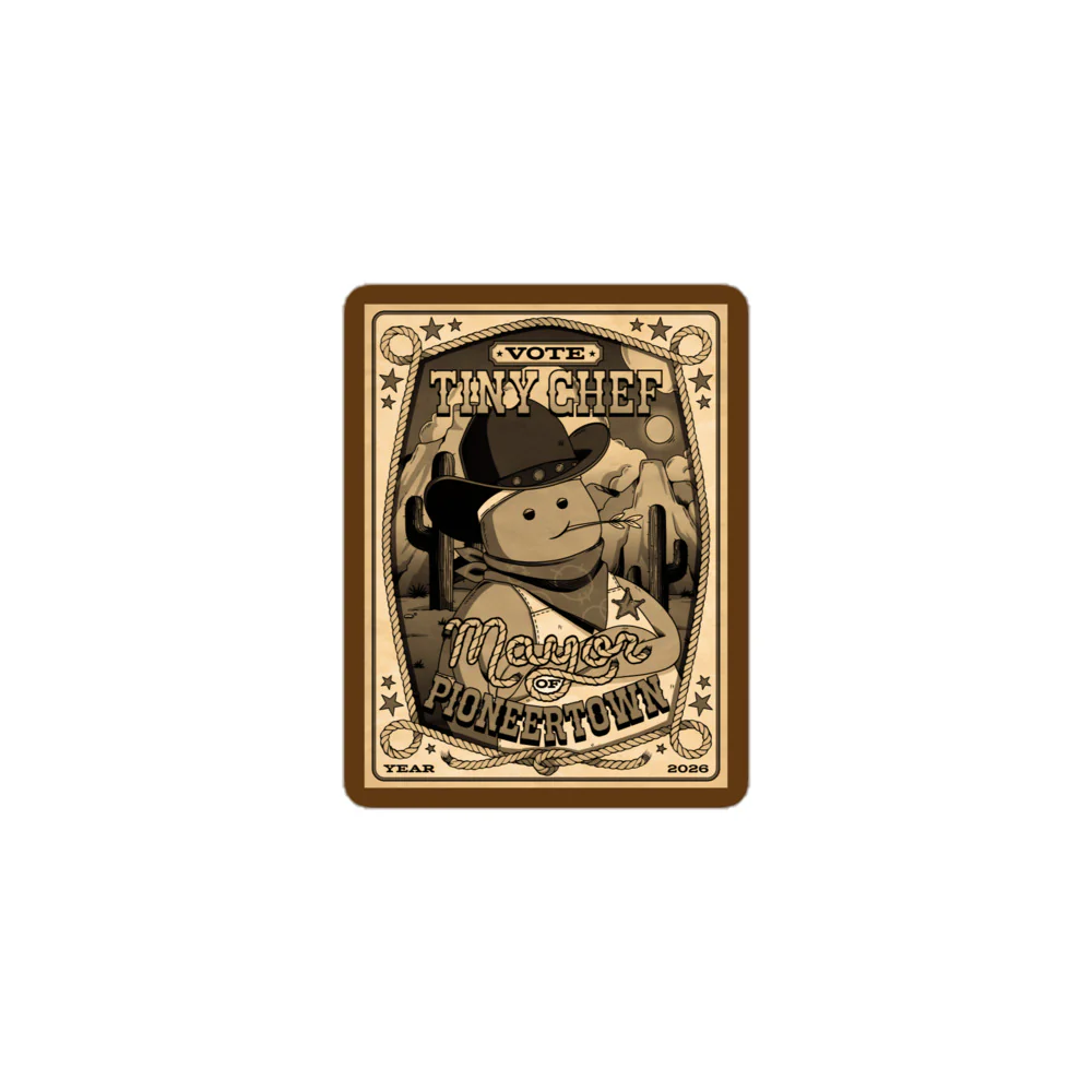 TINY CHEF FOR MAYOR: Stickers! - Image 6