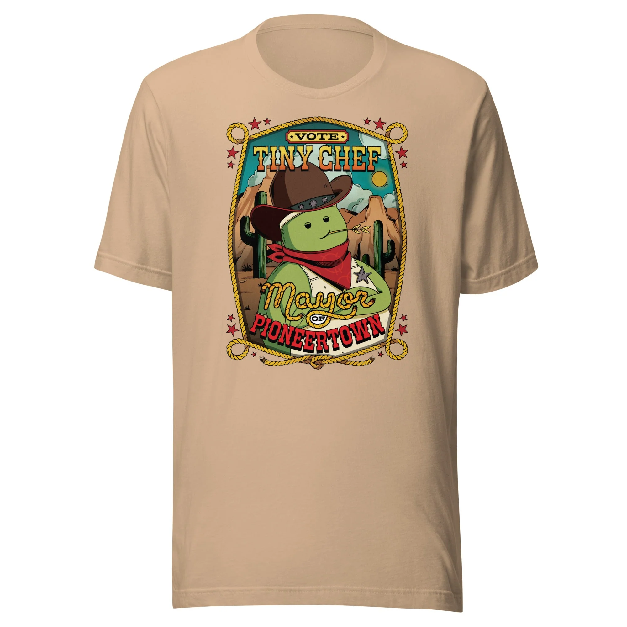 TINY CHEF FOR MAYOR Tee - Image 3