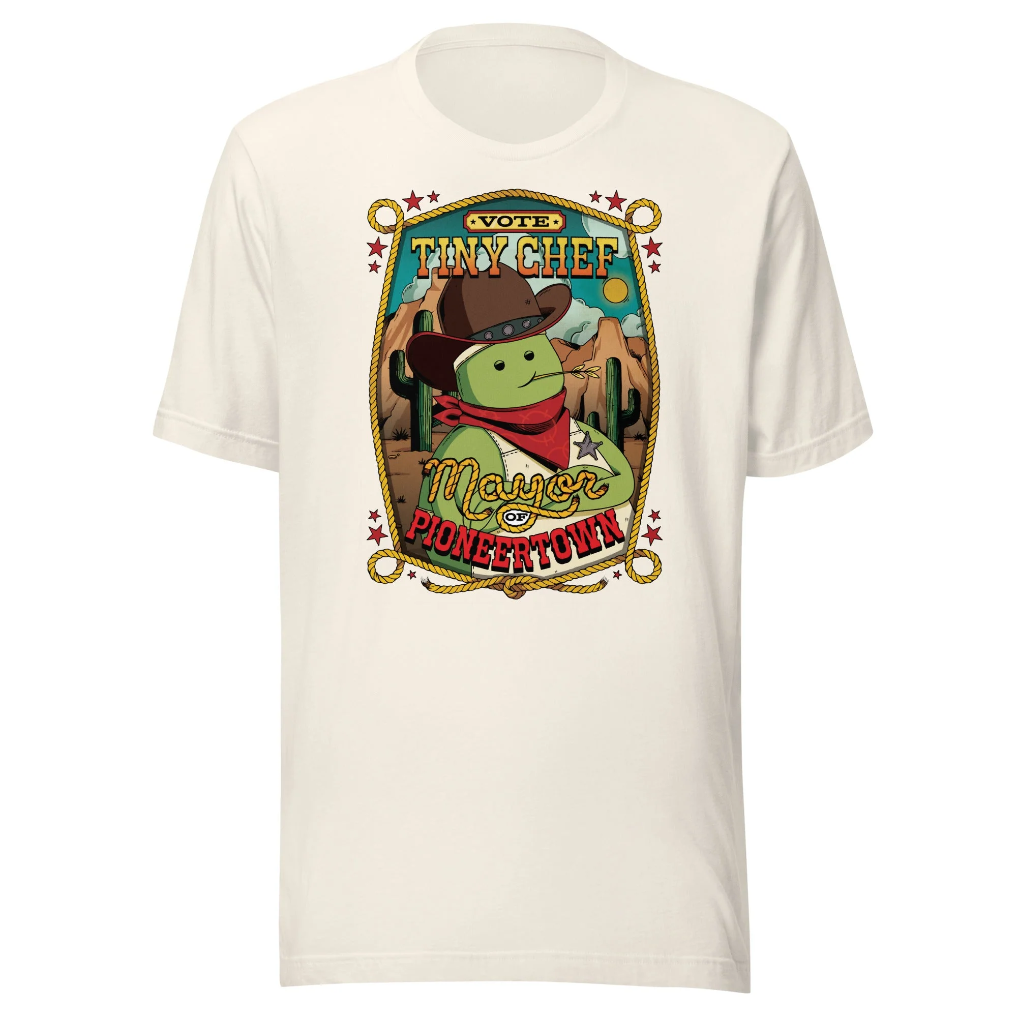 TINY CHEF FOR MAYOR Tee - Image 4