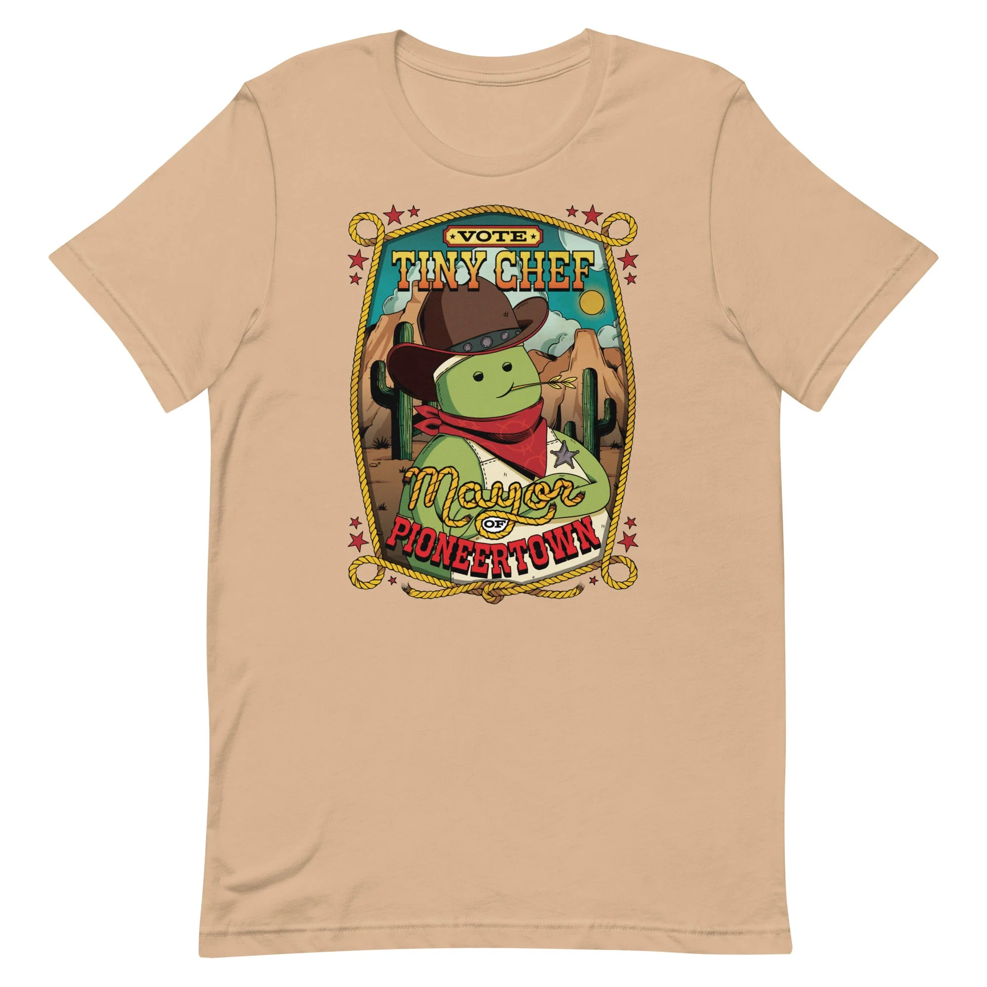 TINY CHEF FOR MAYOR Tee - Image 5