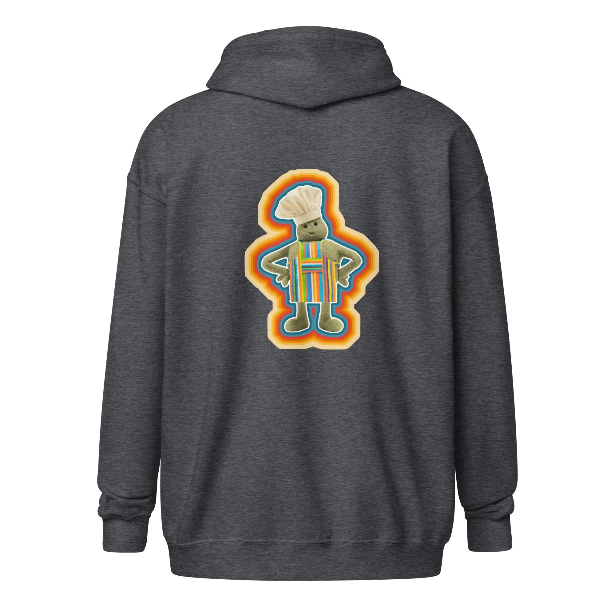 Tiny Chef Zip Hoodie - Image 6
