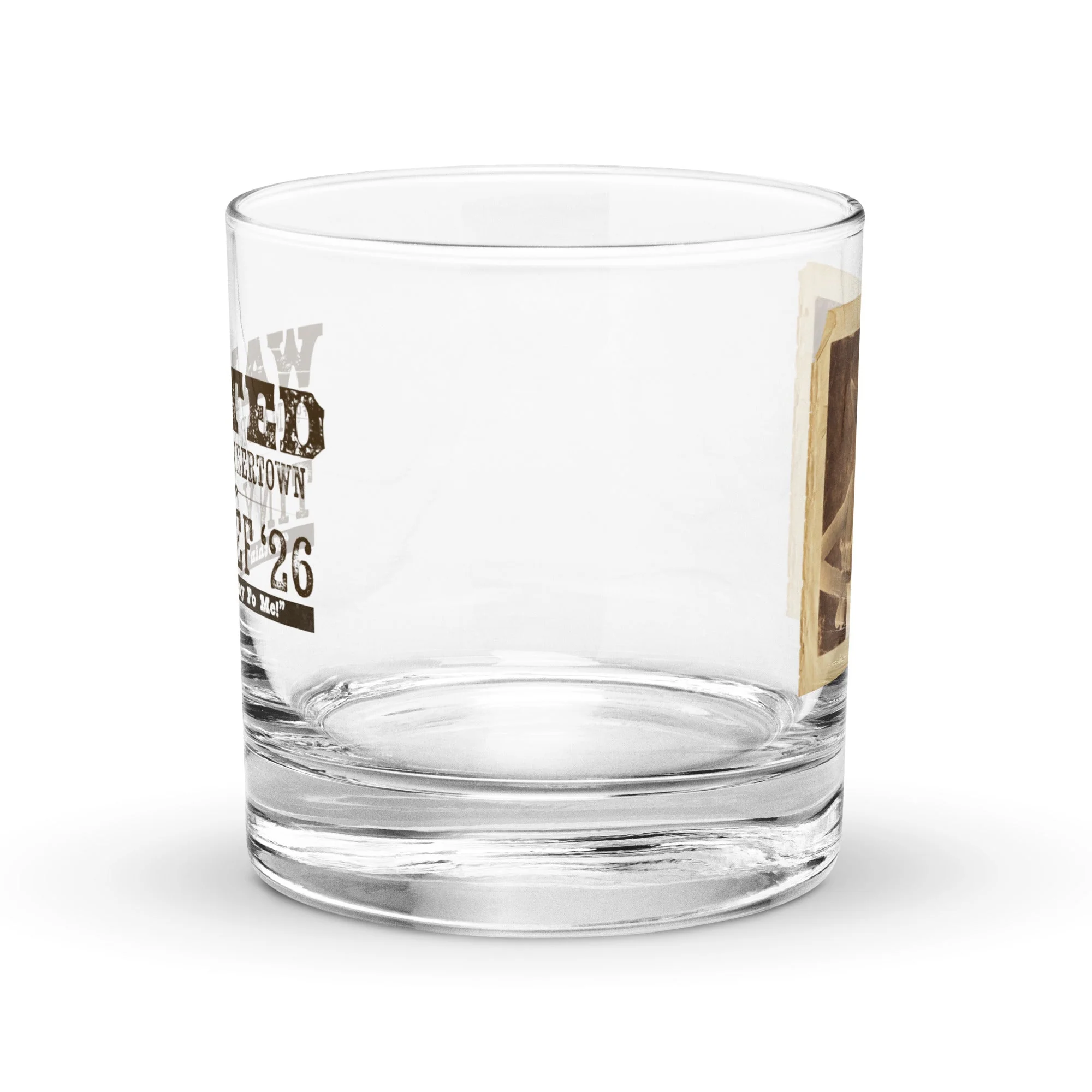 WANTED FOR MAYOR: Whiskey Glass - Image 4