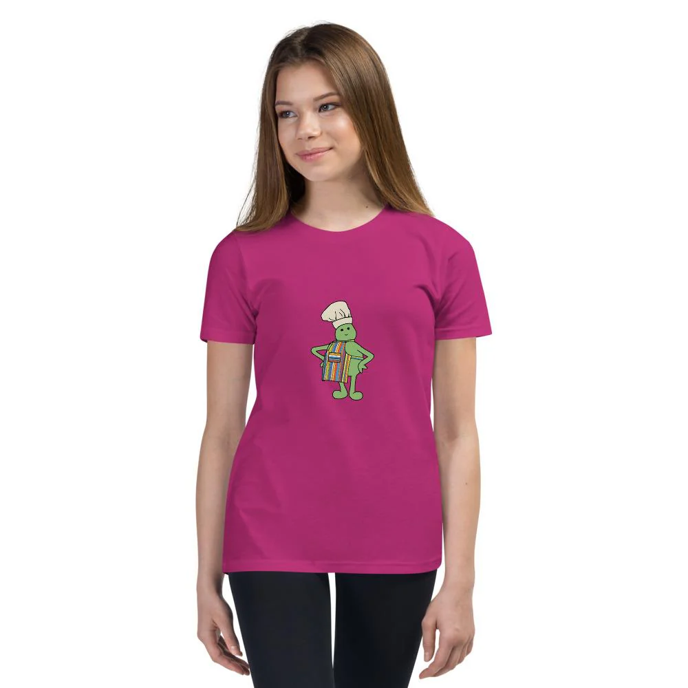 Youth Just Chef T-Shirt - Image 7